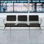 3 link Heavy Duty Padded waiting bench - Image 2