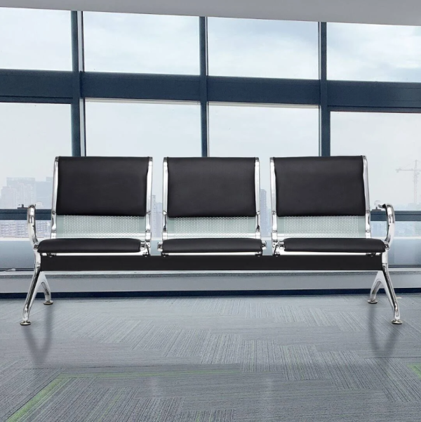3-SEATER-HALF-PADDED 3 Link Half Padded Waiting Seat - Image 2