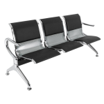 3 link Heavy Duty Padded waiting bench - Image 4