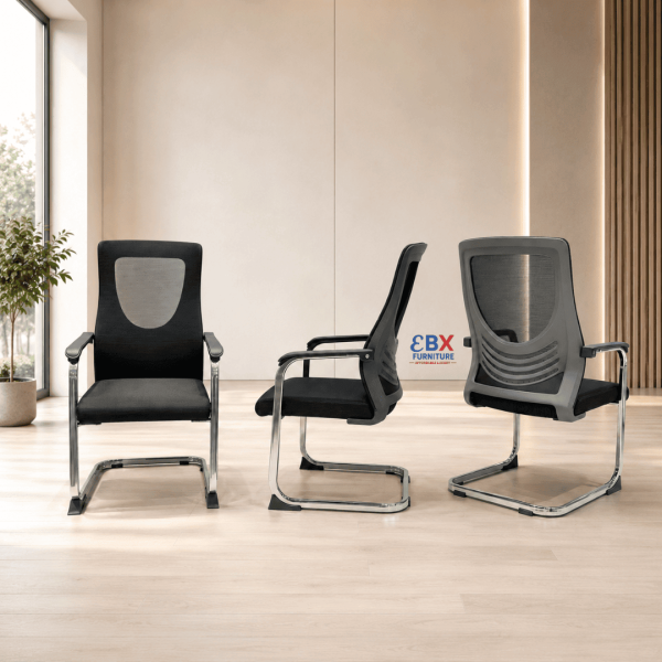 Boardroom/Visitor Chair - U-Frame Mesh(EBX-BRV-009)