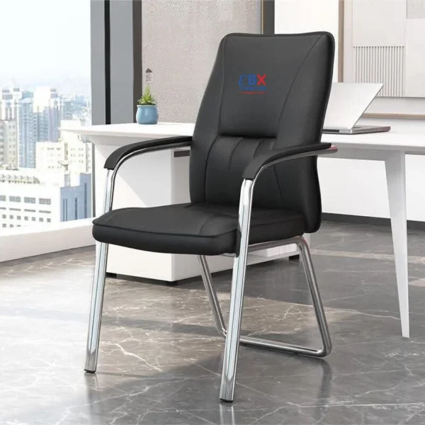 Boardroom/Visitor Chair - Leather Sled(EBX-BRV-007)