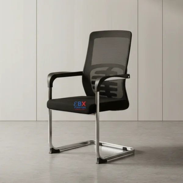 Boardroom/Visitor Chair - Wave-Back Mesh(EBX-BRV-008)