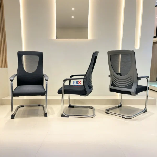 Boardroom/Visitor Chair - Grey Panel(EBX-BRV-015)