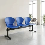 3-Seater Poly Linked Chair- (EBX-MSL-006) - Image 2